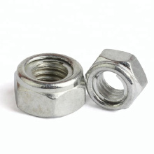 Carbon Steel White Zinc Plated Lock Nut